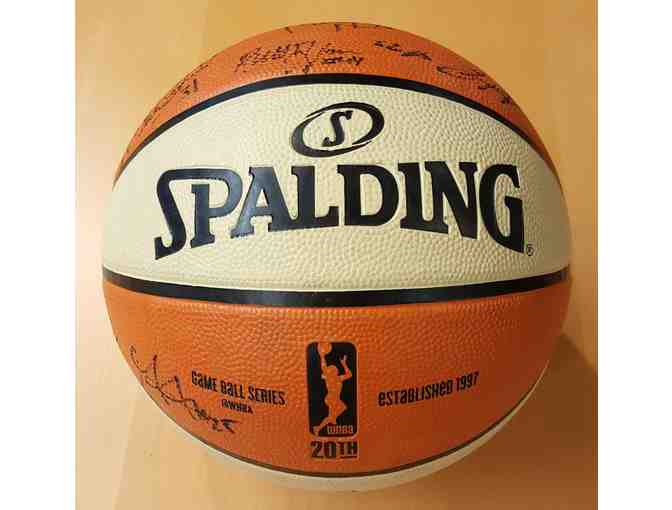 Dallas Wings Team Autographed Basketball