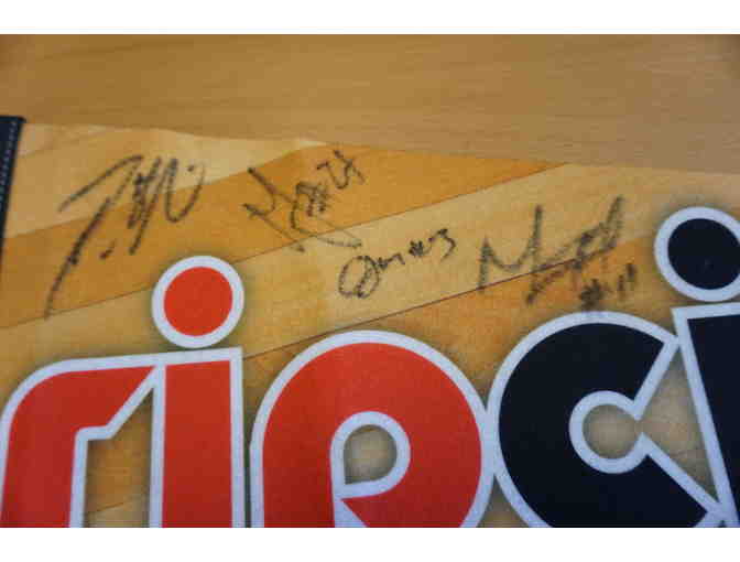 Portland Trailblazers Team Autographed Pennant