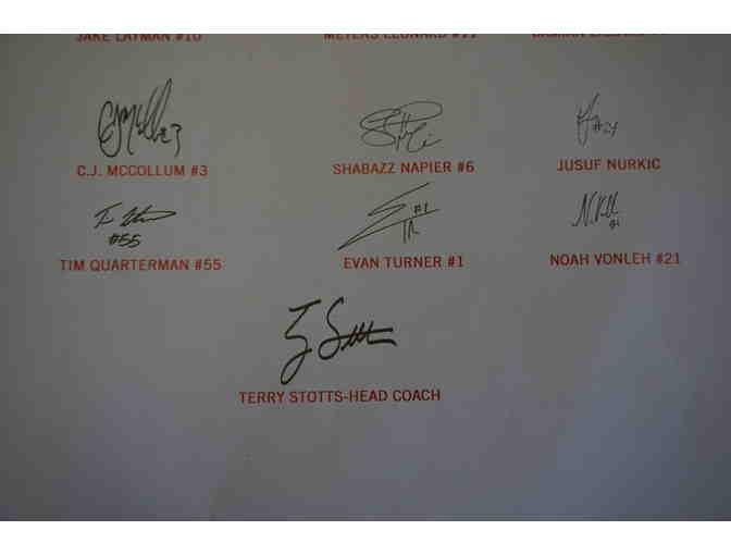 Portland Trailblazers Team Autographed Pennant