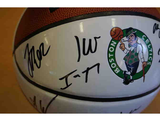 Boston Celtics Team Autographed Basketball