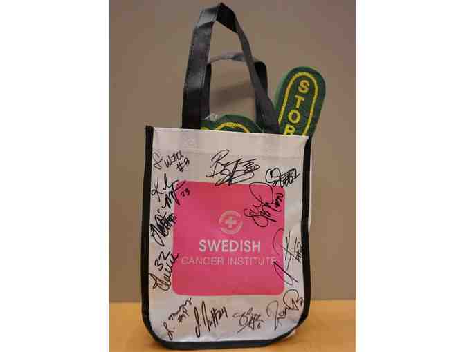Storm Team Autographed Swedish Lunch Bag with Storm Swag