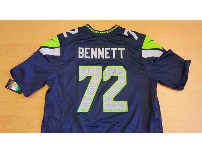 Michael Bennett Autographed Jersey