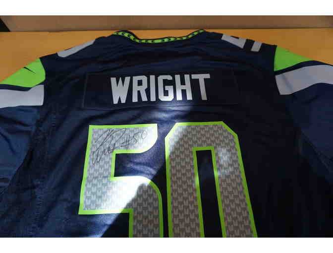 KJ Wright Signed Seahawks Jersey
