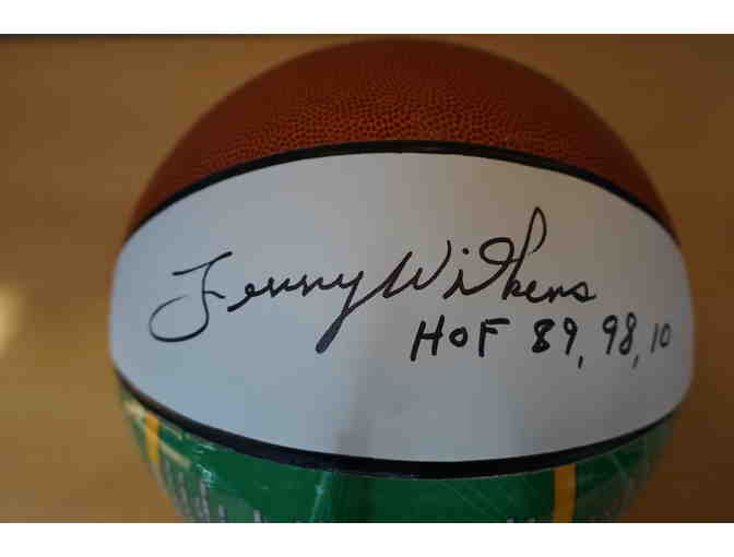 Lenny Wilkens Signed Basketball