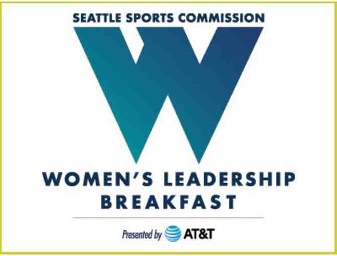 Seattle Sports Commission Two (2) Seats at the Women's Leadership Breakfast - Photo 1