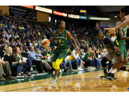 Virtual Ball Handling Session and Meet and Greet with Jewell Loyd