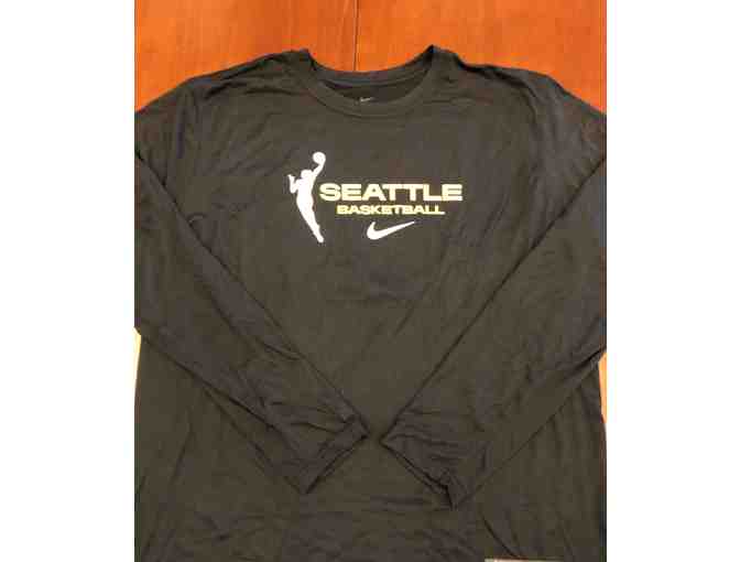 2020 Authentic Team Gear Black Long Sleeve Shirt, Size XL
