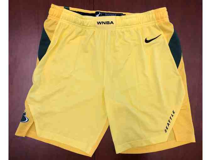 2020 Authentic Storm Game Shorts, Yellow, Size 34' + 1' Length (Approx. Large)