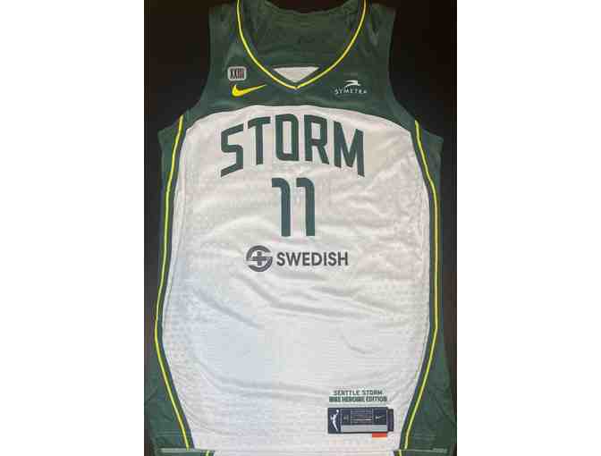 Seattle Storm Epiphanny Prince Authentic Player Worn Jersey and Shorts