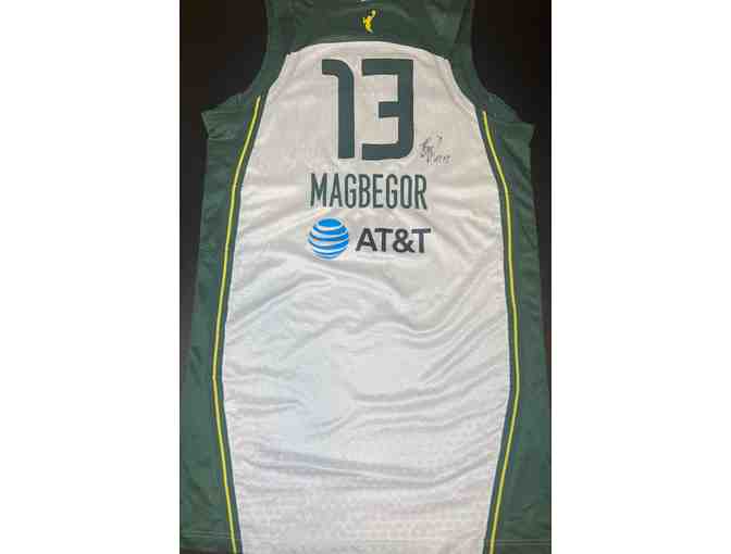Seattle Storm Ezi Magbegor Authentic Player Worn Jersey and Shorts