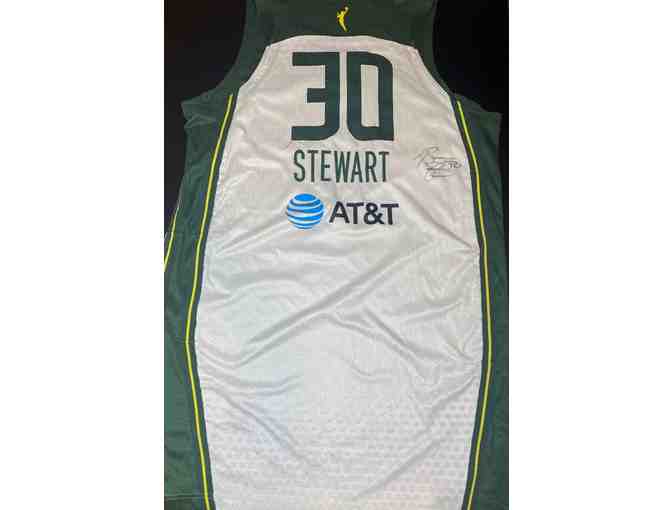 Seattle Storm Breanna Stewart Authentic Player Worn Jersey and Shorts