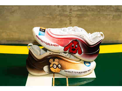 Alysha Clark Custom SIGNED Game Worn Sneakers