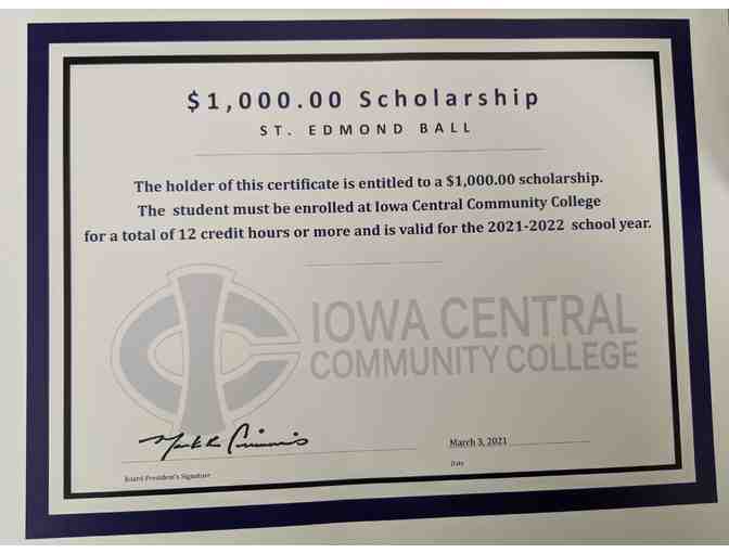 ICCC Scholarship