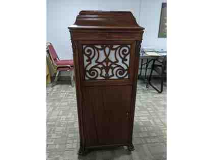 1913 Edison Diamond Disc B250 Phonograph with Records