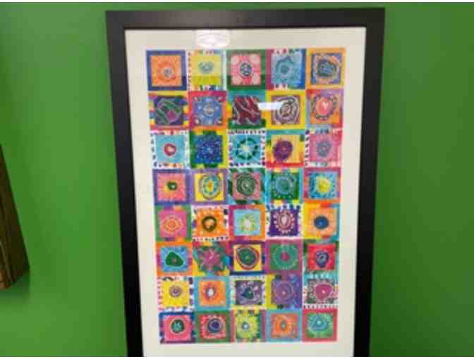 3rd Grade Art Piece 'The Rainbow Chain'