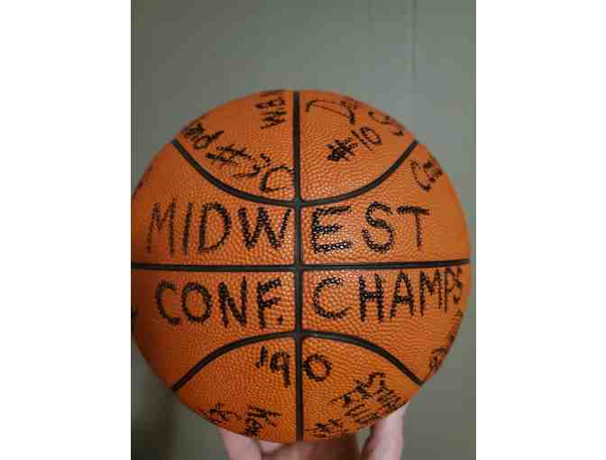 Champions of the Midwest Conference Autographed Ball