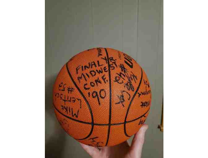 Champions of the Midwest Conference Autographed Ball