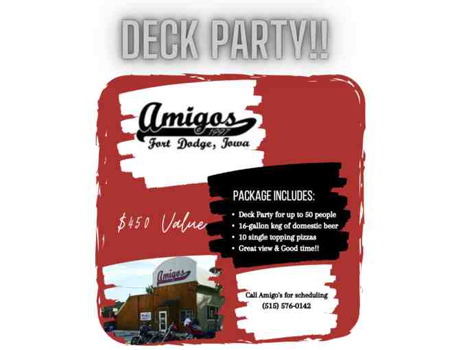 Amigo's deck party