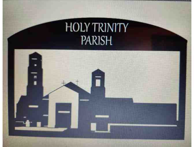 Metal Holy Trinity Sign