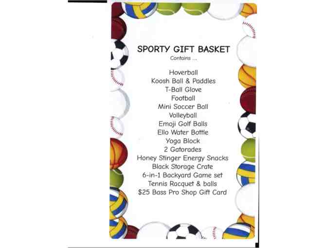 Sporty Gift Basket