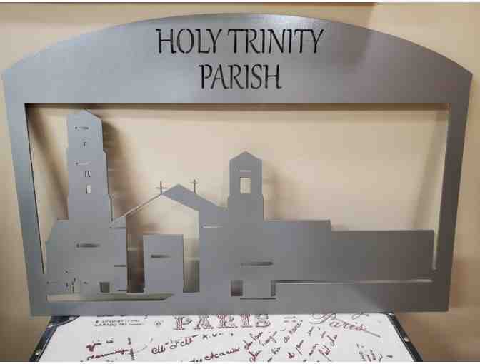 Metal Holy Trinity Sign