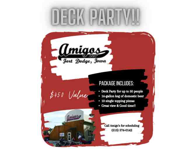 Amigo's deck party