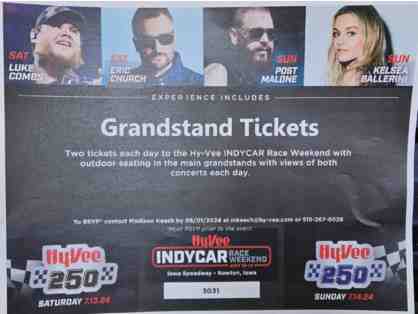 Indycar Race Concert tickets