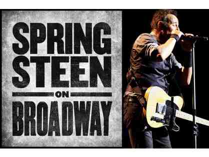 Two House Seats to SPRINGSTEEN ON BROADWAY on July 24