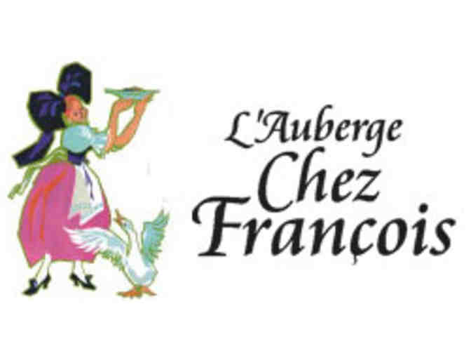 $150 L'Auberge Chez Francois Gift Certificate