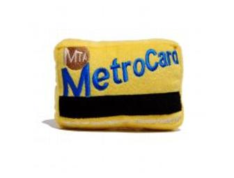 Fun MTA Subway Themed Dog Placemat, Tank Top and Plush Toy by Fab Dog