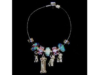 One-of-a-Kind Chamilia Bracelet with Seeing Eye Charms