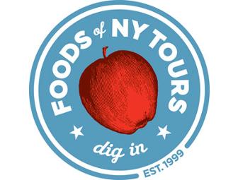 Fabulous Food Tasting & Cultural Walking Tour For Two In New York City