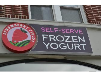 Strawberry Fields Frozen Yogurt $25 Gift Card