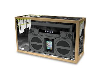 iP4 Portable FM Stereo Boombox for iPhone/iPod