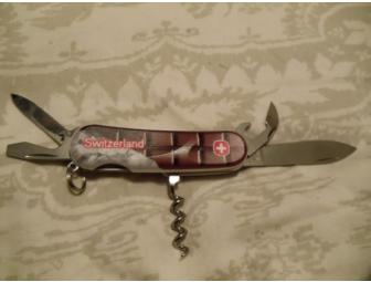 Swiss Chocolate Themed Swiss Army Knife