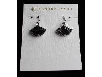 Black Stone Earrings by Kendra Scott
