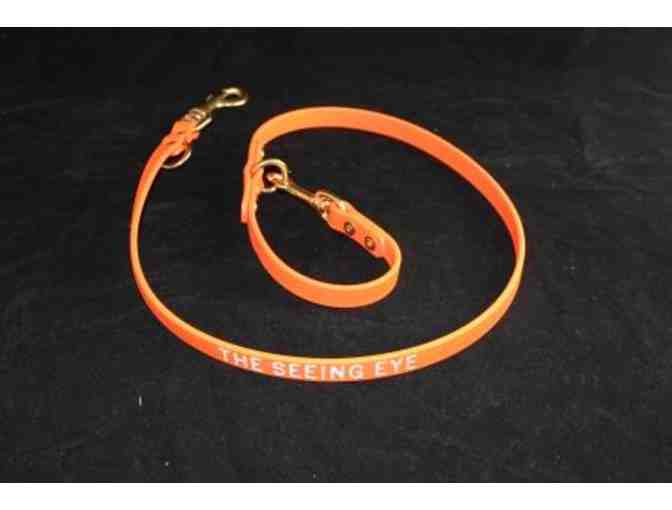 Colorful Bright Orange Adjustable Seeing Eye Leash