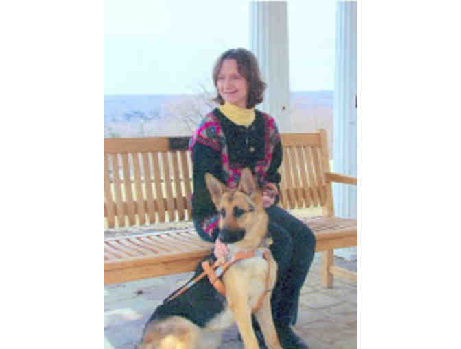 Autographed copy of 'Out of the Whirlpool' by Seeing Eye graduate Sue Martin