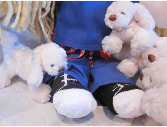 Breeding Station Doll with Puppies