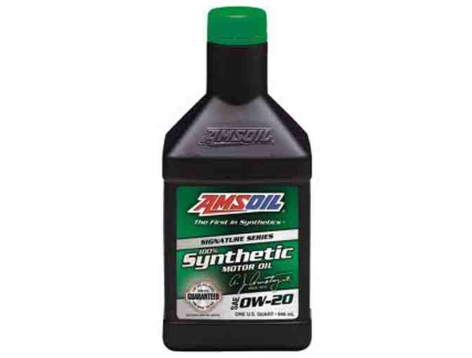 One Case of Amsoil Motor Oil (12 quarts)