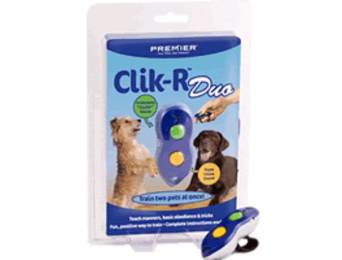 Clicker Train Your Dogs with Clik-R Duo