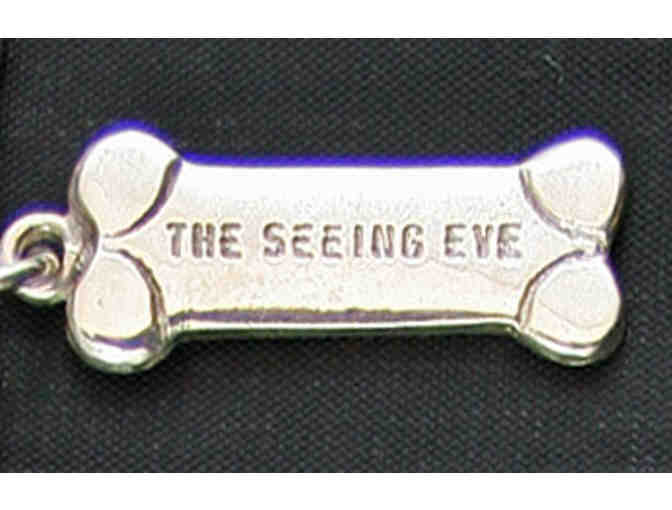 Custom Sterling Silver Seeing Eye Charm Bracelet