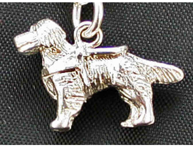 Custom Sterling Silver Seeing Eye Charm Bracelet