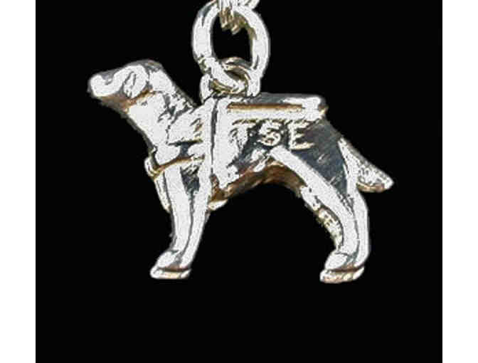 Custom Sterling Silver Seeing Eye Charm Bracelet