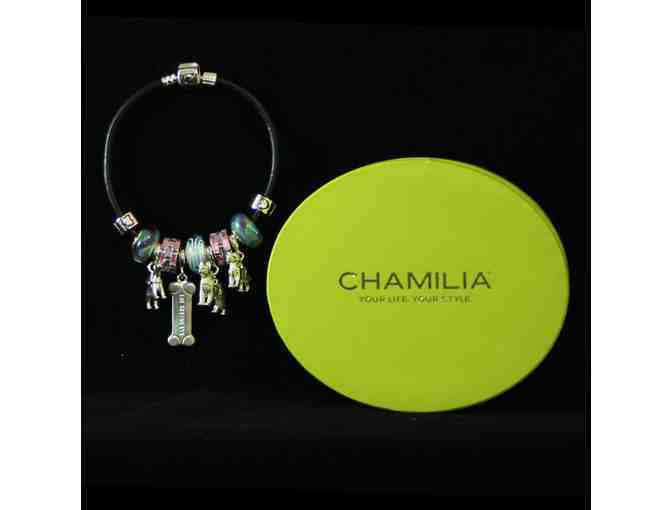One-of-a-Kind Chamilia Bracelet with Seeing Eye Charms