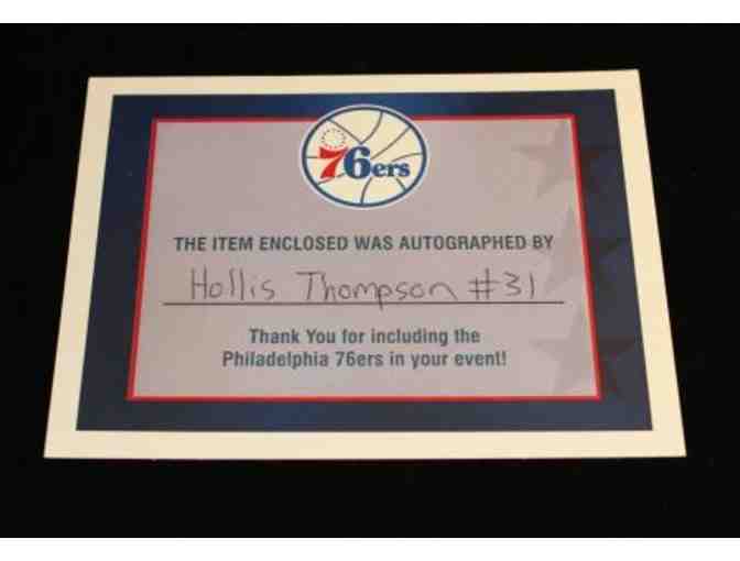 Autographed Photo of Hollis Thompson (#31)-- Philadelphia 76ers
