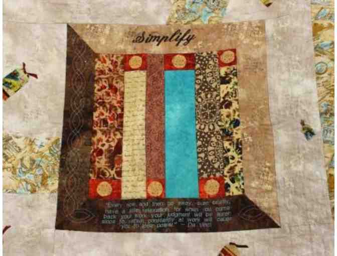 Journey of Life Quilt by National Award-winning Quilt Maker