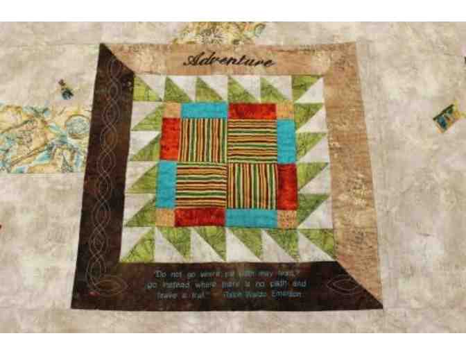 Journey of Life Quilt by National Award-winning Quilt Maker