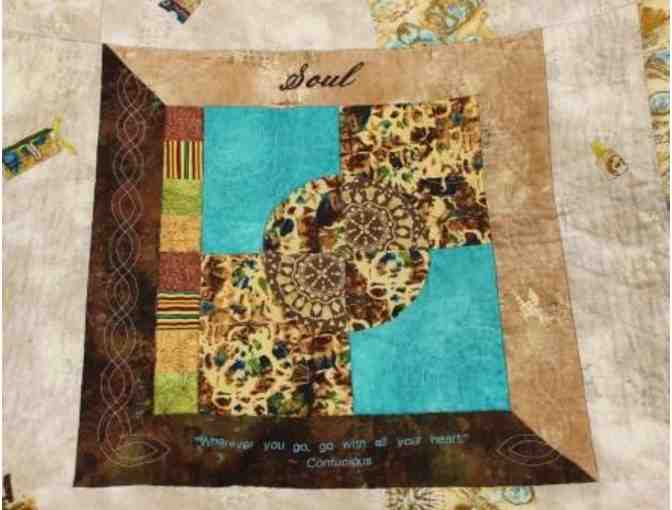 Journey of Life Quilt by National Award-winning Quilt Maker