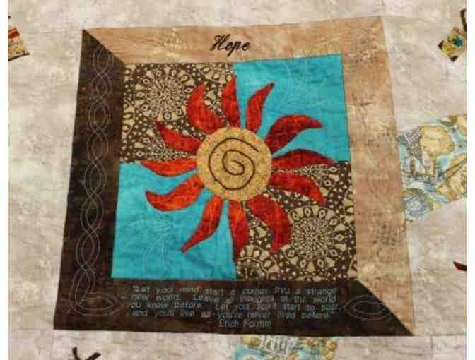 Journey of Life Quilt by National Award-winning Quilt Maker
